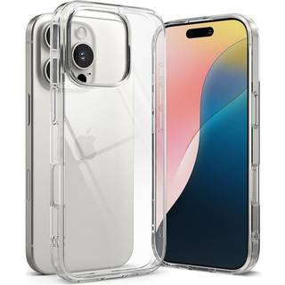 iPhone 16 Pro Ringke Fusion Bagside Cover - Gennemsigtig