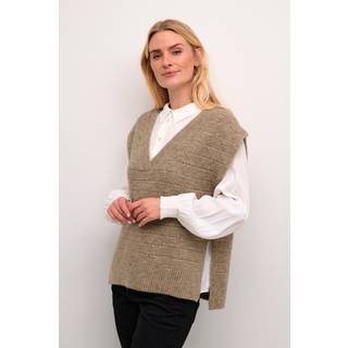 Cream CRKiko Strik vest - Natur - Str XS/S - Damer
