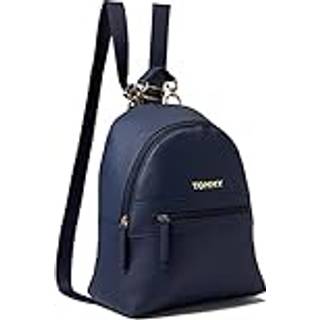 Tommy Hilfiger Kendall II Medium Dome rygs?k Saffiano PVC Tommy Navy En st?rrelse
