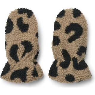 LIEWOOD Grethe Fleecehandsker, Mega Leo/Oat Mix, 3-4 år