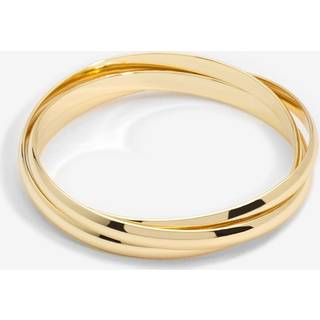 Jon Richard Jon Richard Gold Tone Interlock Bangle