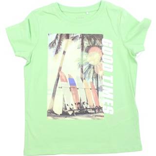 Name It Green Ash T-shirt Print - Str. 11-12y 146/152cm