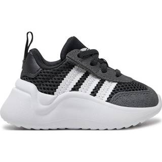 Adifom 70s Comfort Closure Elastic Laces Shoes Kids - Core Black / Cloud White / Grey Six - 22