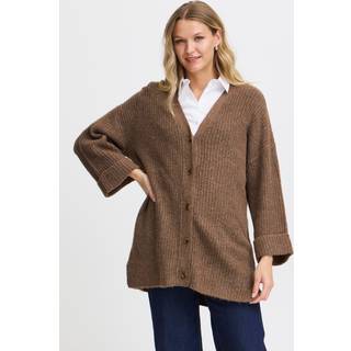 Fransa FRBEVERLY Cardigan - Brun - Str XS - Damer
