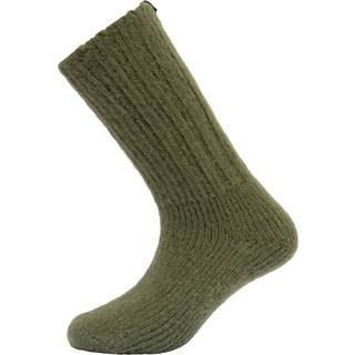 Devold Nansen Uldstrømper, Olive, 31-34