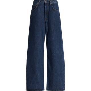Agolde Low Curve mid-rise barrel-leg jeans - blue - L-XL