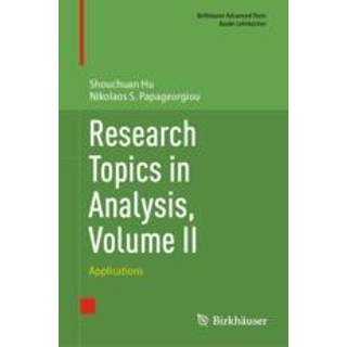 Research Topics in Analysis, Volume II