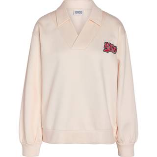 Noisy May Believe Dame Polo i økologisk bomuld - Pearled Ivory - XS