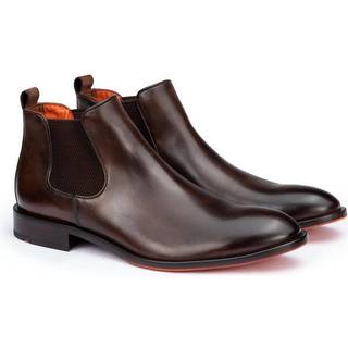LLOYD PATERSON Herre Chelsea Støvle DARK BROWN Str. 46