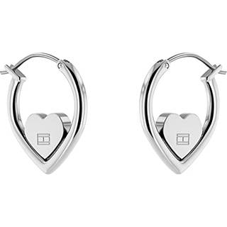 Tommy Hilfiger Women's Jewelry Hoop Hjerte?reringe Farve: S?lv (Model: 2780556)