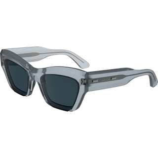 Calvin Klein Kvinde CK24531S 412 Solbriller Acetat Lyseblå Sommerfugl Normal