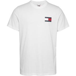 Tommy Jeans Essential Flag Logo T Shirt White