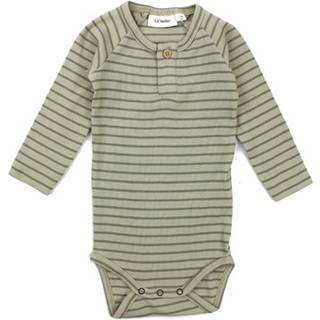 Lil Atelier Body Moss Gray Striber - Str. 1m 56cm