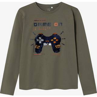 Name It Tea Leaf Gamer Palietter Bluse