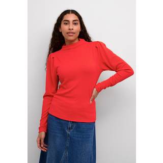 Kaffe KArobin Bluse - Rød - Str L - Damer