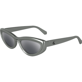 Calvin Klein Kvinde CKJ24624S 050 Solbriller Bio-injekt Sølv Cat Eye Normal