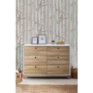 Next Grey Woodland 10M Wallpaper