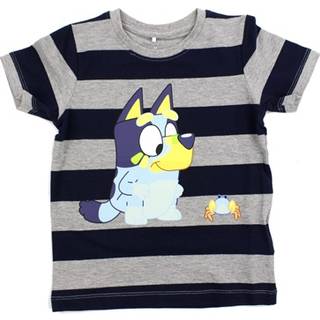 Name It Grey Melange T-shirt Bluey - Str. 1.5y 86cm