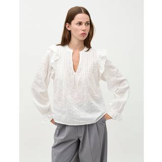 mbyM Gemala LS-M Bluse - Hvid - str. S