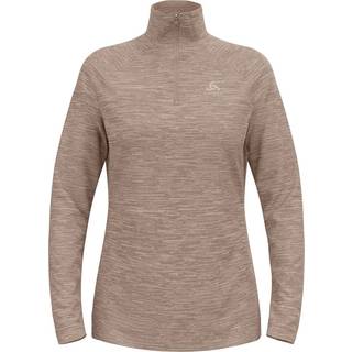 Odlo Essential Thermal Mid Layer 1/2 Zip Long Sleeve Women - Grey, Size S - grey