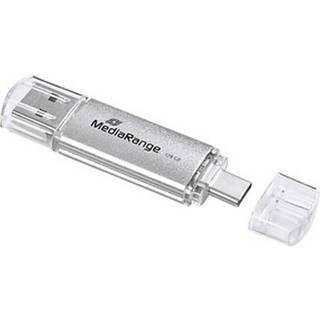 USB-Stick 32 GB MediaRange USB 3.1 combo mit USB Type-C