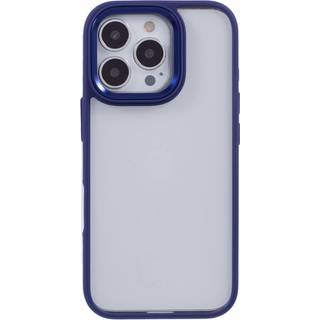 Eiderwood iPhone 16 Pro Hybrid Plastik Cover - Gennemsigtig / Mørke Blå