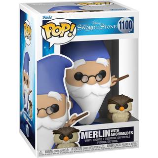 Funko POP The Sword In The Stone actionfigur (Merlin, Archimedes)