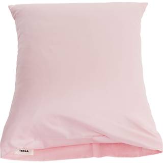 Tekla - Sateen pillow case 50x60cm blushing pink - Lyserød