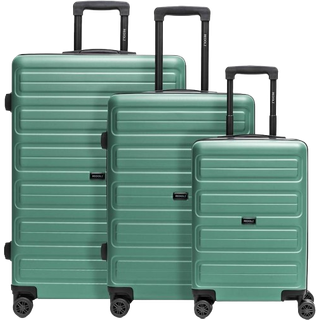 Redolz Essentials 08 3-SET 4 hjul Kuffert 3-delt  Sølvfarvet