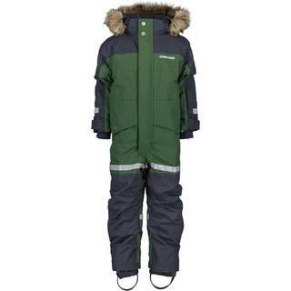 Didriksons Kids' Bjärven Coverall 3 Pine Green, 80