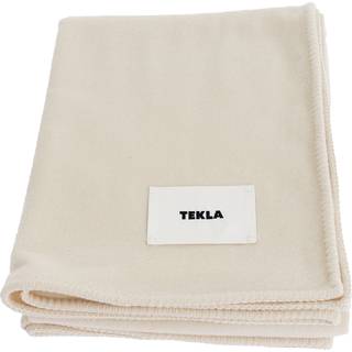 Tekla - Blanket Solid Snow - Tæpper og plaider - Hvid