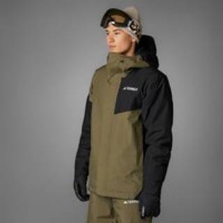 Terrex Multi 2L RAIN.RDY Insulated jakke - Olive Strata / Black