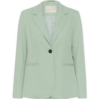 Kaffe KAsakura Blazer - Grøn - Str 36 - Damer