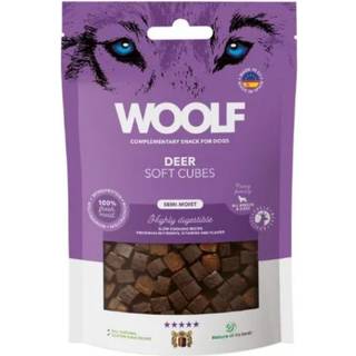 Woolf Soft Cubes Deer, 100g
