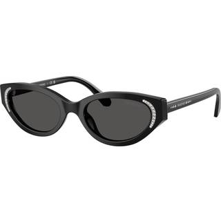 Sonnenbrille, Cat-eye-Form, SK6030, Schwarz