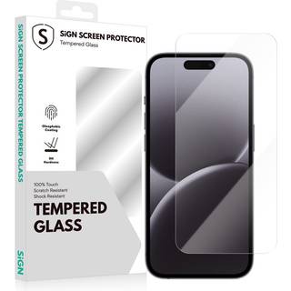 SiGN Skærmbeskyttelse i hærdet glas til iPhone 16 Pro Max