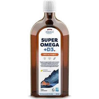 Osavi - Super Omega +D3 med naturlig citronsmag, 2900 mg, 500 ml