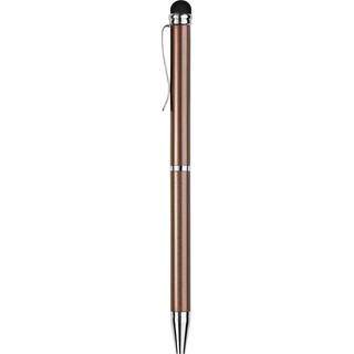 Burde Kuglepen med touch-funktion metallic brun