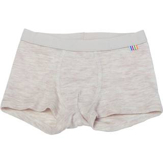 Boxershorts i beige i 100% merinould