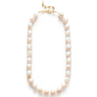 Stellar Pearly Necklace White - ONESIZE