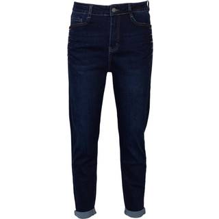 BS Jeans Dame Jeans Plus Size - Denim Dark Blue - 50