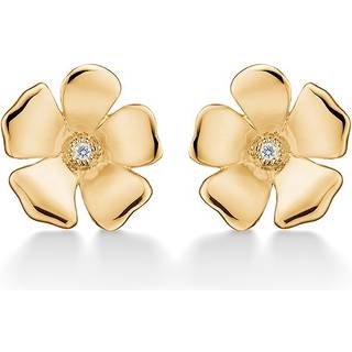 Mads Z Fleur Øreringe 14 kt. Guld 0,01 ct. 1511106 - Dame - Gold
