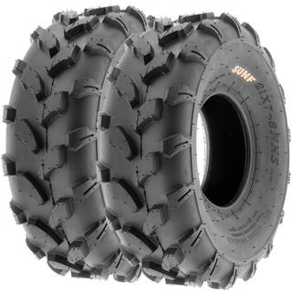 Sunf A003 ATV/UTV/Lawn-Mowers Off-Road Dæk 18x7-8 6 PR Retningsbane (par 2)