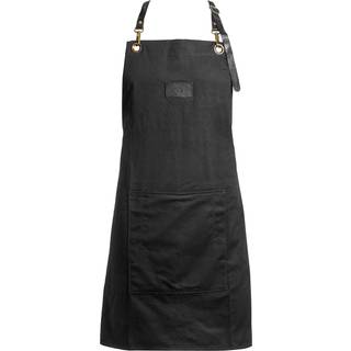 Forklæde | Sort Bomuld