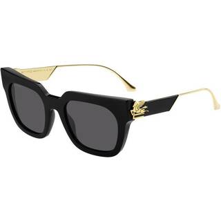 ETRO Kvinde ETRO 0027/G/S 807/IR Solbriller Acetat Sort Grå Firkantet Normal