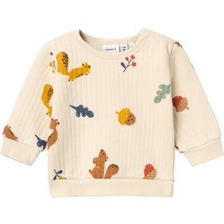 NAME IT Quiltet Bluse Ohappy Summer Sand