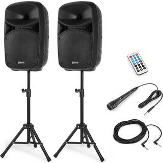 VPS102A Plug & Play 600W Speaker Set with Stands "B-STOCK" TILBUD NU