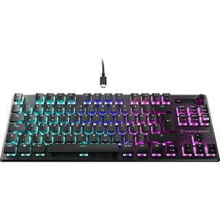 Turtle Beach Vulcan TKL tastatur Spil USB QWERTZ Tysk Sort
