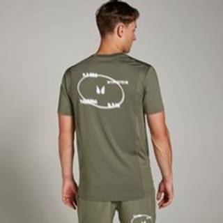 MP Velocity Tracking Graphic T-Shirt til mænd – Dusty Olive - S