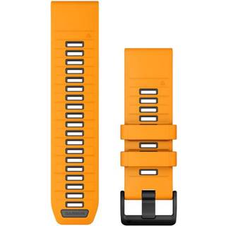 Garmin Quickfit Silikonerem 26 mm Fenix 8-Spark Orange/Graphite
